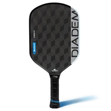Imagem de Diadem Edge BluCore Hybrid Pickleball Paddle | Controle máximo e potência bruta, face de fibra de carbono 18K, rotação explosiva, tecnologia PowerSync, aprovada pelos EUA (híbrido 16)