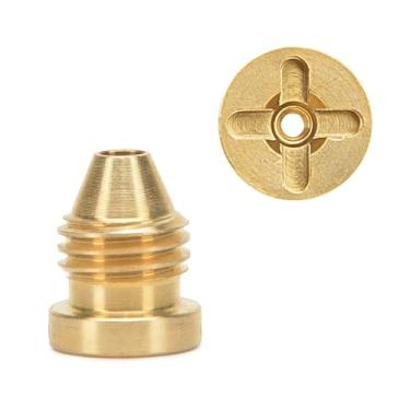 Imagem de Tucool Racing Bico de orifício de canhão de espuma 1,1 mm / 1,25 mm / 1,35 mm pontas de rosca universal para lança de espuma de neve pacote com 2 (bocal de orifício de 1,35 mm para 2200-3600 PSI)