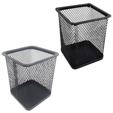 Imagem de Porta Caneta de Ferro Para Escritório Quadrado Sortido - Nixhouse