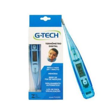 Imagem de Termômetro Clínico Digital G-Tech - Cores Variadas, Rosa