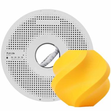 Imagem de Filamento PLA Lite Bambu Lab para Impressora 3D Amarelo Girassol  1 Kg