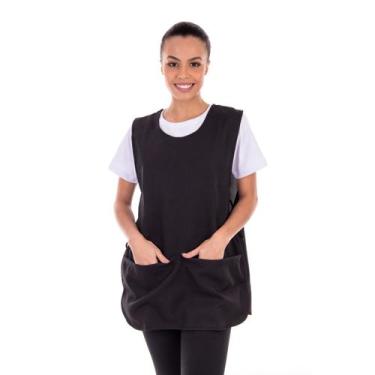 Imagem de Kit com 6 Batas / Jaleco / Avental em Tecido Oxford ,com  Bolso Fronta