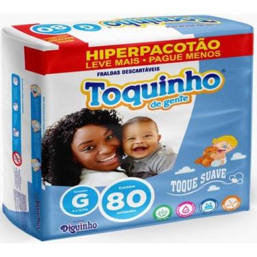 Imagem de Fralda Infantil Toquinho Hiper Pacotão - DIGUINHO