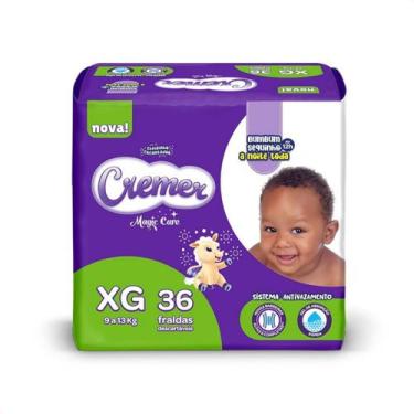 Imagem de Fralda Infantil Cremer Mega XG com 36 Unidades Magic Care