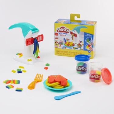 Imagem de Massinha play-doh mini criações macarrão mágico - hasbro f3465