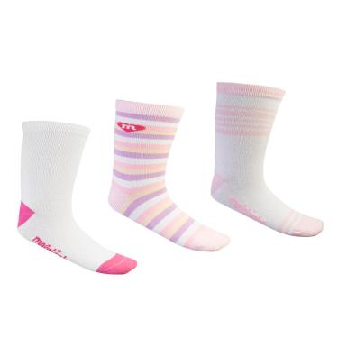 Imagem de Meia Molekinha Infantil Kit C-3 Pares MK24-25992