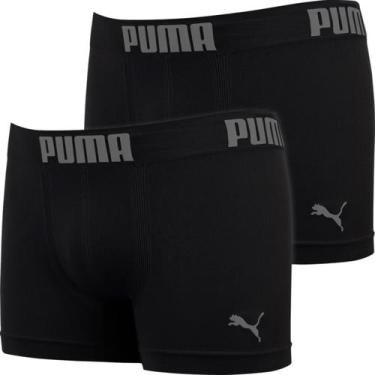 Imagem de Kit 2 Cuecas Boxer Puma Masculina Box Poliamida Cueca Sem Costura Conf