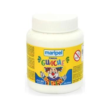 Imagem de Tinta Guache 250ml Branco Maripel