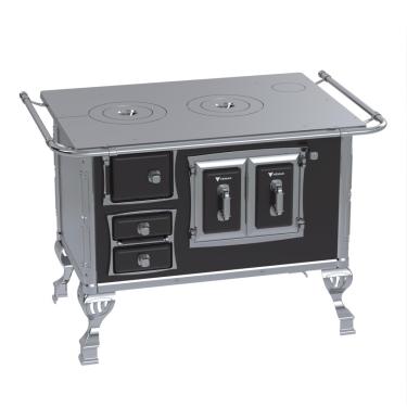 Imagem de Fogao a Lenha GII N 2 Sec Preto Sem Tampa Sd