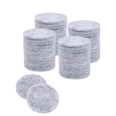 Imagem de 60 peças de almofadas de feltro autoadesivas para móveis antiderrapantes para cadeira de pé almofadas de proteção de pés antiderrapantes prendedores de móveis protetores de chão para sofá-cama rolhas