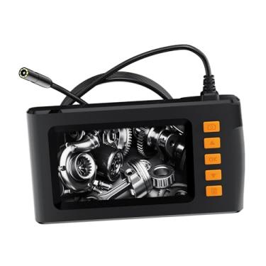 Imagem de YsXoWiui Boroscópios Endoscópicos Industriais 1920x1080P Ângulo de Visão Horizontal de 60° Câmera de à Prova D'água IP67, Fios Duplos 8mm 2m