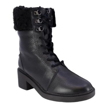 Imagem de Bota Usaflex Cano Médio Detalhe Pelo Feminina