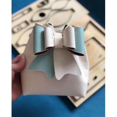 Imagem de YJIUYUANQ Cortador de madeira para perfuração, ferramenta de perfuração oca de couro, feito à mão, faça você mesmo, bolsa balde com arco