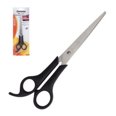 Imagem de Tesoura Barbeiro Corneta Basic Inox 7  Blister