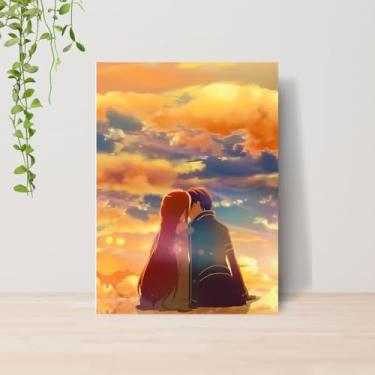 Imagem de Genérico, Quadro SAO Anime A4 | Placa MDF 13