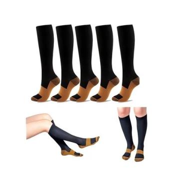 Imagem de Meias de compressão e ortopedia para varizes (5 pares) - Lightbek Offi