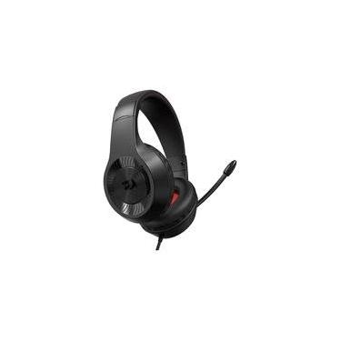Imagem de Headset Gamer Redragon Pelias, Driver 40mm, P3, Windows 7, 8, 10 e 11, Preto - H130