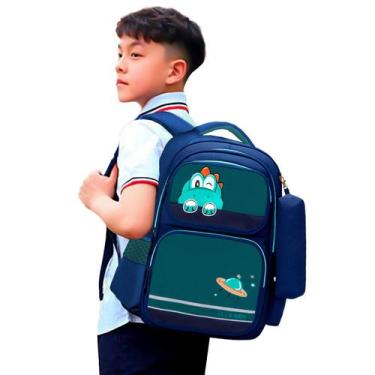 Imagem de Mochila Bolsa Menina Semi Impermeável Trabalho Escolar Top Menino Refo