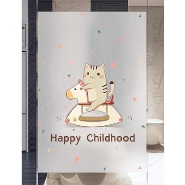 Imagem de Generic 1 peça película opaca película de janela adesivo tipo-BLT-076 PVC colorido 150 x 30 cm