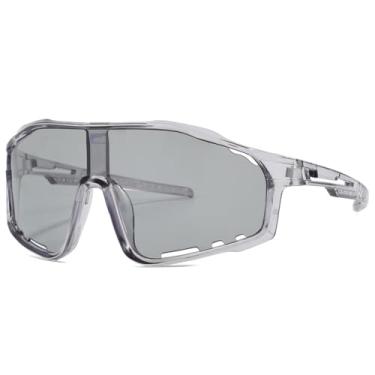 Imagem de Óculos de Sol Femininos para Ciclismo de Estrada, Modelo Monobloco, Populares para Esportes ao Ar L