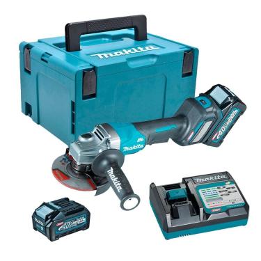 Imagem de Esmerilhadeira (125mm) Brushless 2 Bat 40V 4Ah GA032GM201 Makita 220V