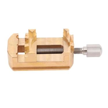 Imagem de Diydeg Mini morsa plana, morsa de bancada em aço inoxidável 304, ferramenta de fixação para furadeira de bancada, ideal para trabalhos em madeira, fabricação joias e reparo relógios