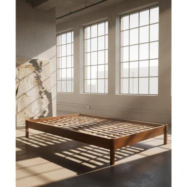 Imagem de Cama Turca Maciça 1,10 X 1,90 - Madeira Maciça - Móveis De Gramado - Marrom