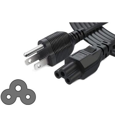 Imagem de Cabo de alimentação AC Chanzon UL listado 0,9/1,8/3m 3 pinos 10A 125V