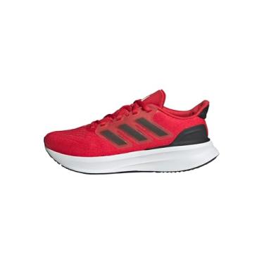 Imagem de adidas Tênis infantil unissex Ultrarun 5, Rubi puro/preto/branco, 16