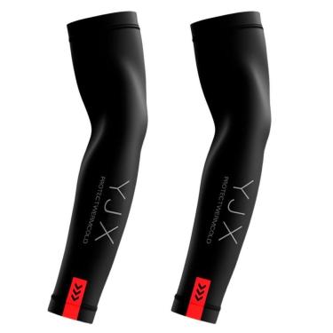 Imagem de Manguito Longo Térmico e Compressão Gold Sports Adulto Dry YJX Proteção Solar Uv+50 - 2 pçs-Unissex
