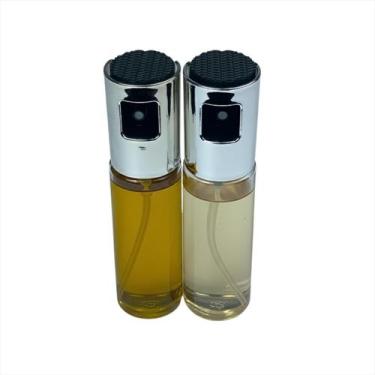 Imagem de Kit 2 Spray Borrifador Óleo Azeite Vidro Cor Prateado 110Ml - Fort Sol