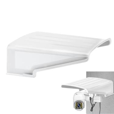 Imagem de Capa de proteção para câmera – Protetor de webcam para proteção solar e chuva | Protetor de câmera à prova de intempéries para ambientes externos para jardim, garagem, cúpula, webcam, luzes LED