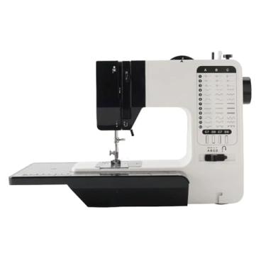 Imagem de Máquina de Costura Familiar Optical com Overlock Mesa Extensão Acessório Pedal 38 Padrões Design em Cantilever Bidirecional Frente e Ré Remendo Automático Linha Comprimento Ajustável Luz Integrada Cor