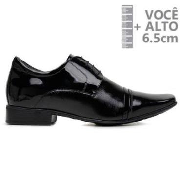 Imagem de Sapato Com Salto Interno Jota Pe Preto Verniz Air 79600-Masculino