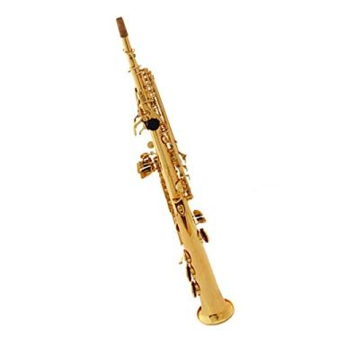 Imagem de Saxofone profissional B-Flat lacado dourado com acessórios para iniciantes