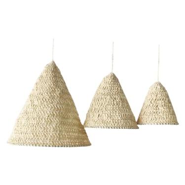 Imagem de IEUDNS Acessórios para Abajures: Moda para Decoração de Casa, Capa Branca para Luminárias de Parede, Arandelas, Luminárias de Mesa, Lustres, Restaurantes e, S M L