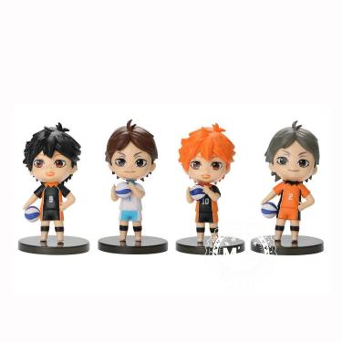Imagem de Conjunto de bonecos Haikyuus Hinata Shoyo, coleção de bonecos de brinquedo de 9 cm