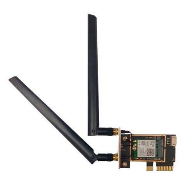 Imagem de Placa Wifi 6 Pcie 3000mbps Dual Bluetooth 5.2 Intel Ax200