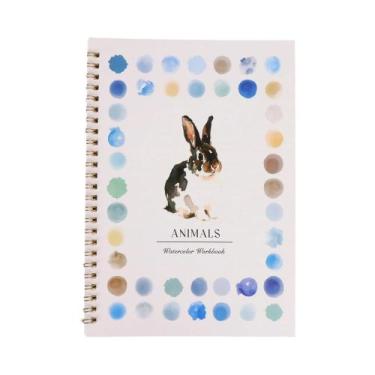 Imagem de Livro De Prática De Pintura Em Aquarela Para Iniciantes Conjunto De Ál