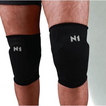 Imagem de Joelheira com Proteção - Linha SLIDE - N1 Sport, Preto