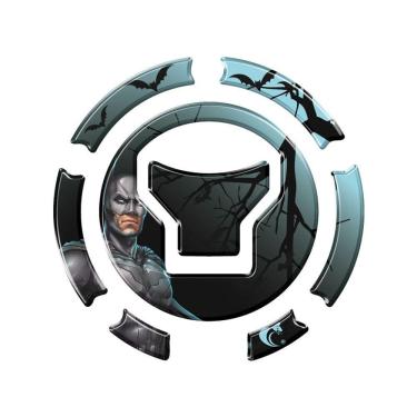Imagem de Adesivo Bocal Moto Honda Modelos Acima 2018 Batman Cor Preto