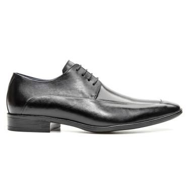 Imagem de Sapato Masculino Derby Italiano Couro Preto - GIB2755NTPTO