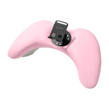 Imagem de ChuYiElegance Apoio de Mão Ergonômico em Formato de U, Almofada para Mãos E Unhas, Feita de Couro PU, para Manicure E Ferramentas de Manicure, Rosa
