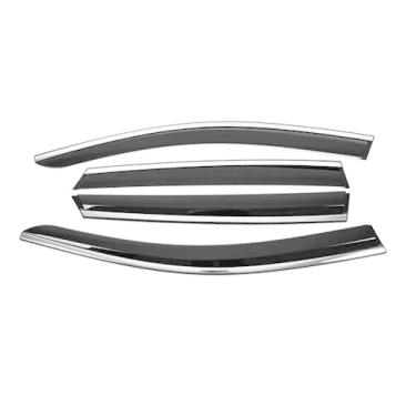 Imagem de Defletores de vento de carro para Infiniti JX35 2013, defletores de janela lateral, protetor de chuva, viseira de janela, acessórios de carro