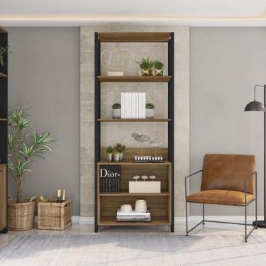 Imagem de Roupeiro Closet Aberto 2 Nichos e Prateleiras Maceió - Caemmun