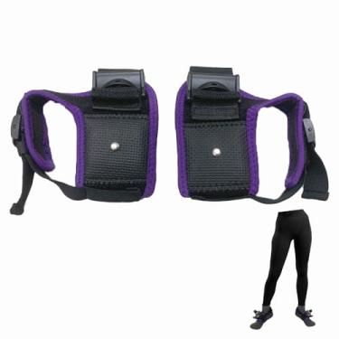 Imagem de HTC Vive tracker-specific foot straps, compatible with HTC Vive (1.0, 2.0, 3.0) Ultimate Tracker and Tundra Tracker, for full-body tracking, VR fitness, and VRChat.