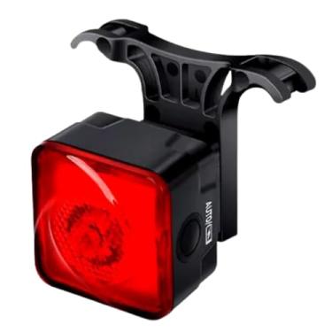 Imagem de Lanterna Traseira Bike Led Recarregável com Sensor de Movimento e Luz de Freio