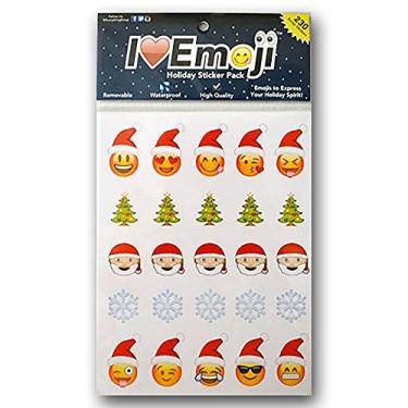 Imagem de Everything Emoji Holiday Stickers 230 Stickers Santa, Snowflakes, Poo, Faces Stocking Stuffers
