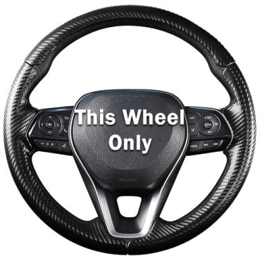 Imagem de Adequado para capa de volante Toyota, capa de volante de carro para Toyota Corolla (2020-2026) Rav4(2019-2025) Camry (2018-2024) Venza (2021-2024) Avalon (2019-2022) Acessórios (preto fosco)