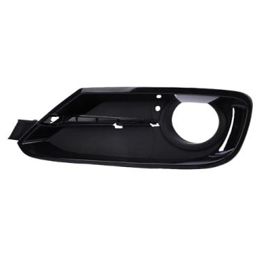 Imagem de aqxreight Tampa da Grade do Farol de Nevoeiro do Pára-choque Dianteiro à Prova de Intempéries da Tampa Moldura Lâmpada de Nevoeiro Substituição Guarnição para 3 Séries F30 F31 2012-2015 Esquerda